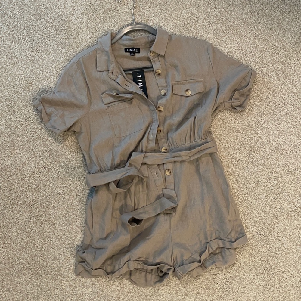Button down Romper